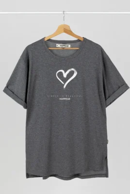 Marškinėliai „Heart spray” Marškinėliai su spauda  - 4