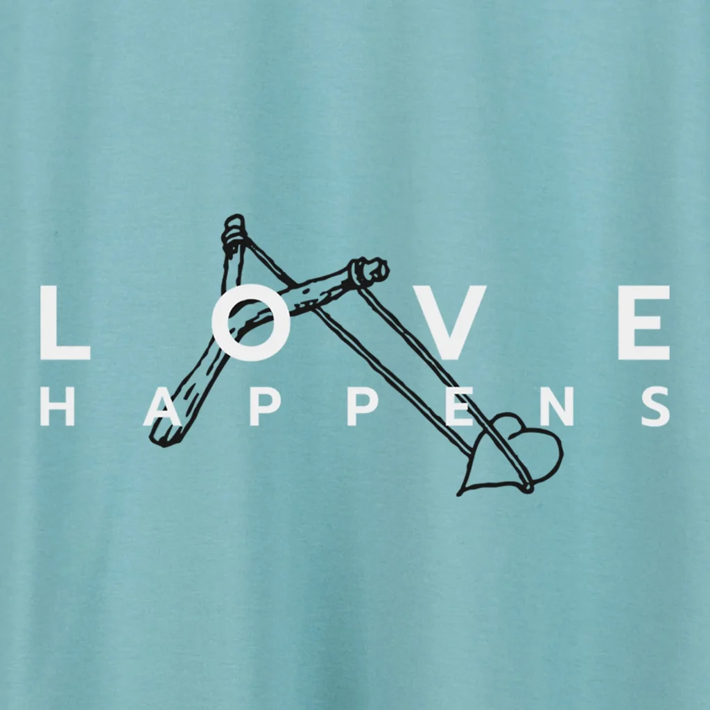 Marškinėliai „Love happens” ART.HAPPEAK  - 6