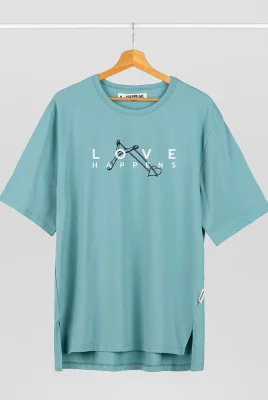 Marškinėliai „Love happens” Marškinėliai su spauda  - 3