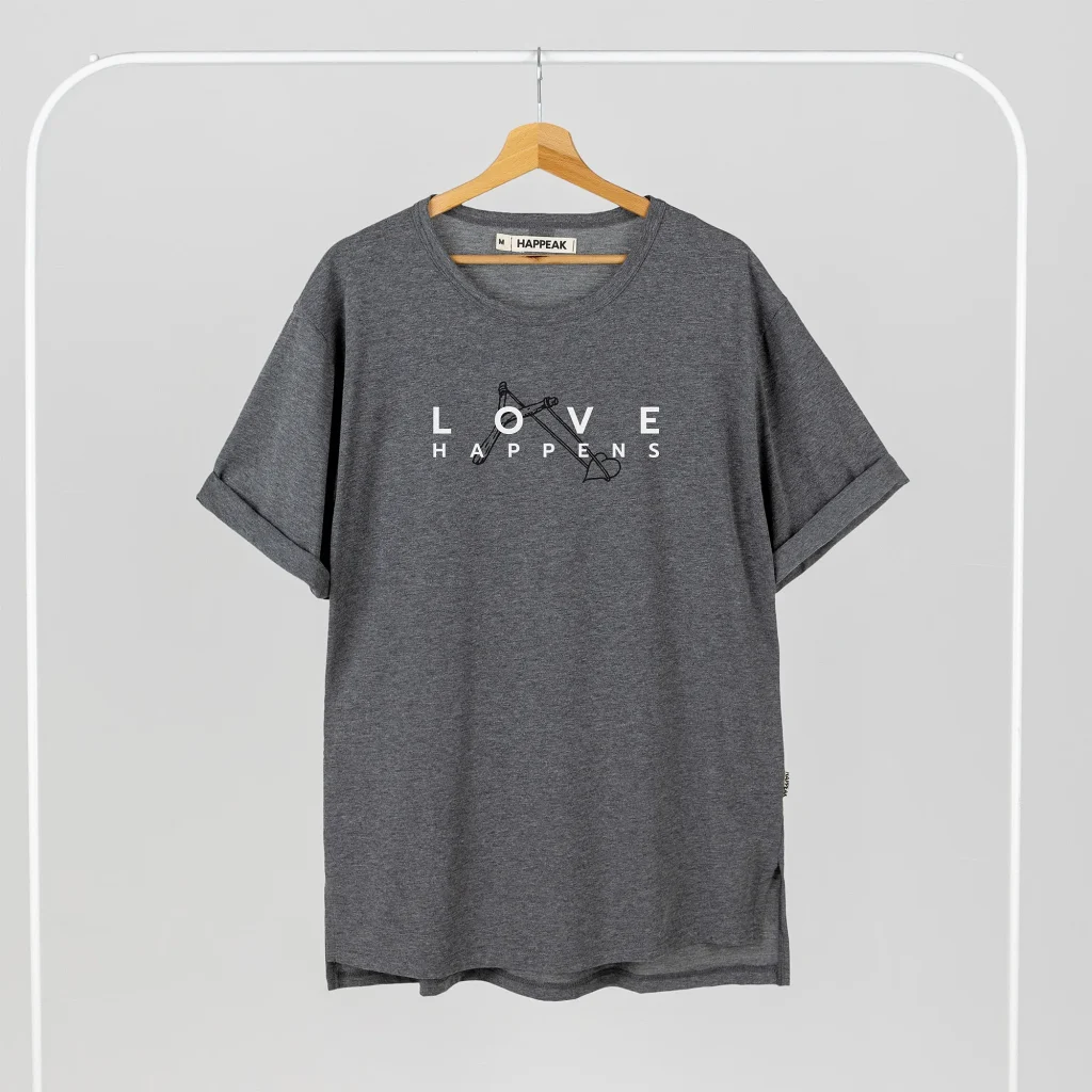 Marškinėliai „Love happens” Marškinėliai su spauda  - 8