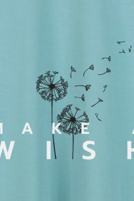 Marškinėliai „Make a wish” ART.HAPPEAK - 6 Marškinėliai „Make a wish” ART.HAPPEAK - 6