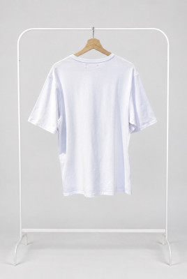 T-shirt with a slit Marškinėliai  - 2