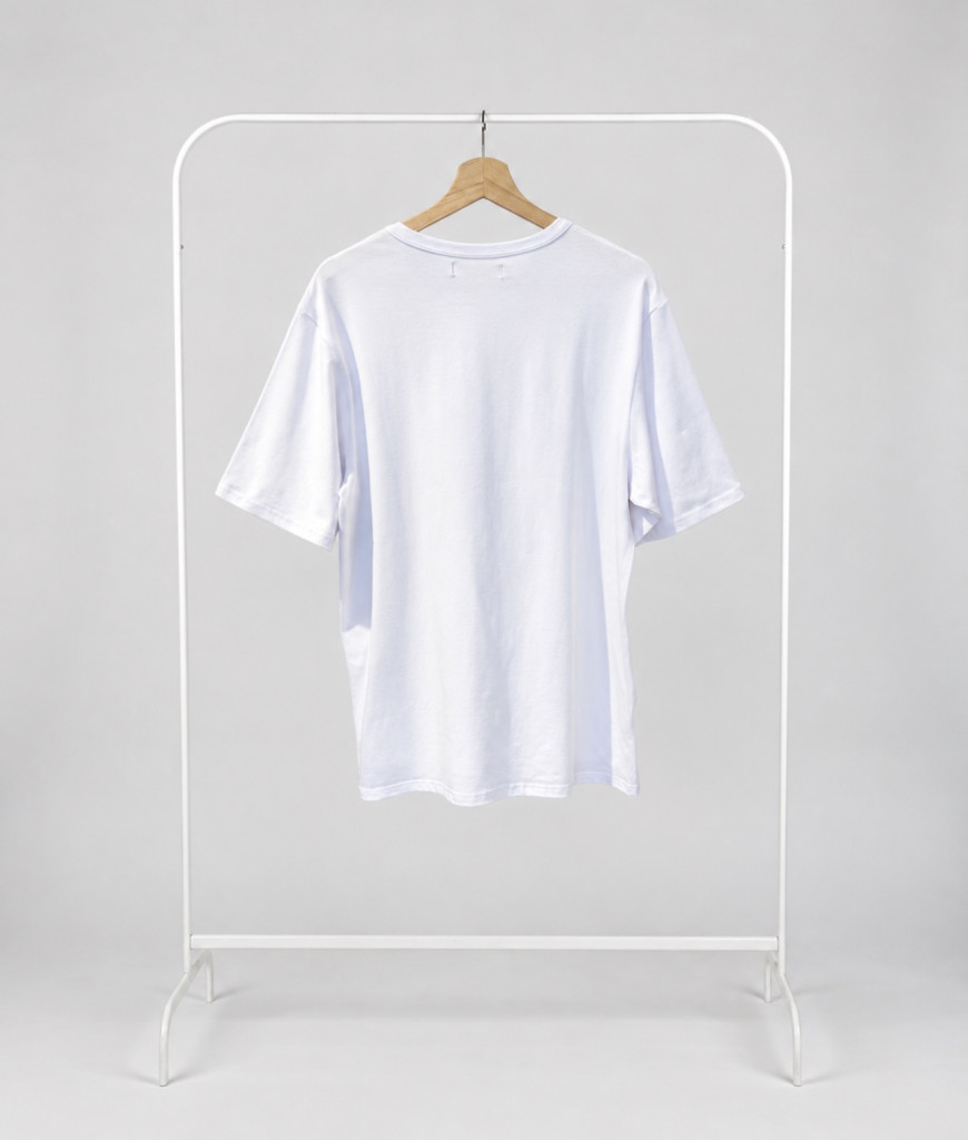 T-shirt with a slit Marškinėliai  - 2