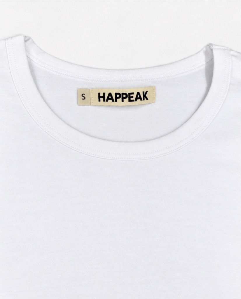 T-shirt with a slit Marškinėliai  - 3