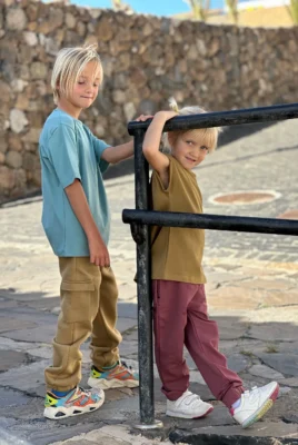 Kids pants HI-5, organic IÅ PARDAVIMAS  - 4 Kids pants HI-5, organic IÅ PARDAVIMAS  - 4