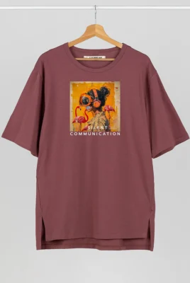 Marškinėliai „Silent Communication” Marškinėliai su spauda  - 2