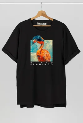 Marškinėliai „Bored Flamingo” ART.HAPPEAK - 3 Marškinėliai „Bored Flamingo” ART.HAPPEAK - 3