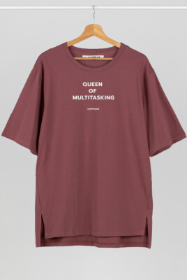 Marškinėliai „Queen of multitasking” Marškinėliai su spauda - 2 Marškinėliai „Queen of multitasking” Marškinėliai su spauda - 2