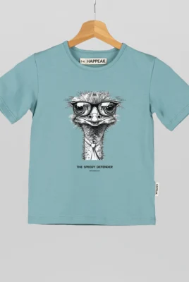 Vaikiški marškinėliai „The speedy defender” Drabužiai su spauda  - 4