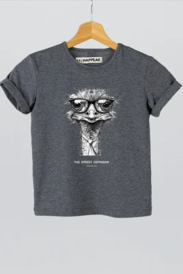 Vaikiški marškinėliai „The speedy defender” Drabužiai su spauda  - 2