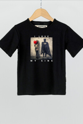 Marškinėliai „I love my sins” ART.HAPPEAK  - 3