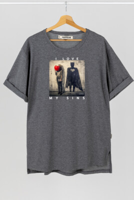 Marškinėliai „I love my sins” ART.HAPPEAK  - 3