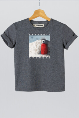 Marškinėliai „Paranoid Android” Drabužiai su spauda - 3 Marškinėliai „Paranoid Android” Drabužiai su spauda - 3