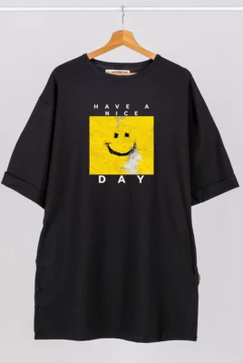 Trumpa suknelė „Have A Nice Day” ART.HAPPEAK - 2 Trumpa suknelė „Have A Nice Day” ART.HAPPEAK - 2