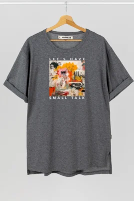 Marškinėliai „Small Talk” ART.HAPPEAK - 3 Marškinėliai „Small Talk” ART.HAPPEAK - 3