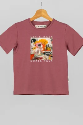 Marškinėliai „Small Talk” Drabužiai su spauda - 5 Marškinėliai „Small Talk” Drabužiai su spauda - 5