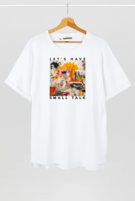 Marškinėliai „Small Talk” ART.HAPPEAK - 5 Marškinėliai „Small Talk” ART.HAPPEAK - 5