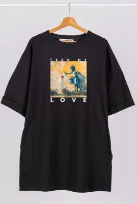 Trumpa suknelė „Feed My Love” ART.HAPPEAK - 3 Trumpa suknelė „Feed My Love” ART.HAPPEAK - 3