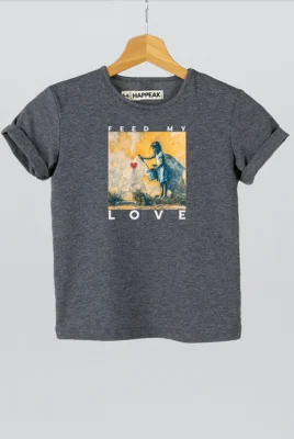 Marškinėliai „Feed My Love” ART.HAPPEAK  - 3