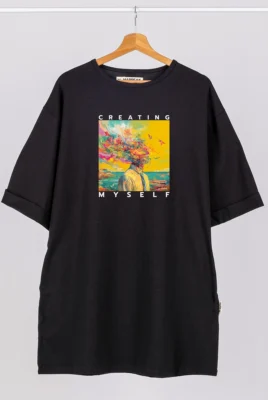 Trumpa suknelė „Creating Myself” ART.HAPPEAK - 2 Trumpa suknelė „Creating Myself” ART.HAPPEAK - 2