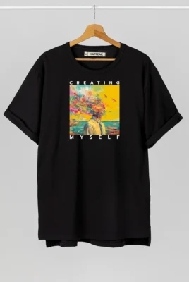 Marškinėliai „Creating Myself” ART.HAPPEAK  - 3