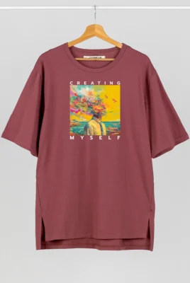 Marškinėliai „Creating Myself” ART.HAPPEAK  - 4