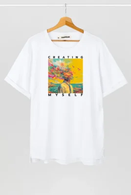 Marškinėliai „Creating Myself” ART.HAPPEAK  - 5