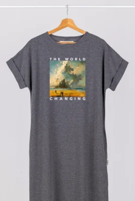 Ilga suknelė „The World Is Changing” ART.HAPPEAK - 3 Ilga suknelė „The World Is Changing” ART.HAPPEAK - 3