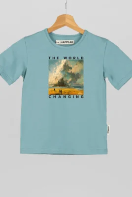 Marškinėliai „The World Is Changing” ART.HAPPEAK - 5 Marškinėliai „The World Is Changing” ART.HAPPEAK - 5