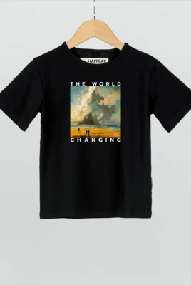 Marškinėliai „The World Is Changing” ART.HAPPEAK - 3 Marškinėliai „The World Is Changing” ART.HAPPEAK - 3