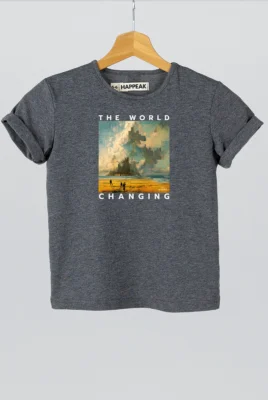 Marškinėliai „The World Is Changing” ART.HAPPEAK - 2 Marškinėliai „The World Is Changing” ART.HAPPEAK - 2