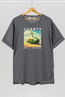 Marškinėliai „Summer On A Beach” ART.HAPPEAK - 4 Marškinėliai „Summer On A Beach” ART.HAPPEAK - 4