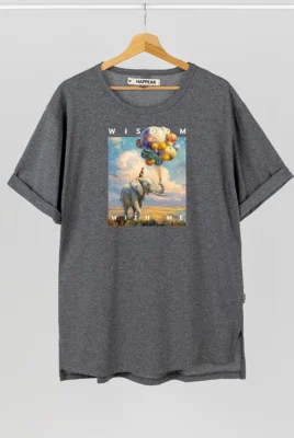 Marškinėliai „Wisdom With Me” ART.HAPPEAK - 3 Marškinėliai „Wisdom With Me” ART.HAPPEAK - 3