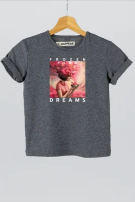 Marškinėliai „Frozen Pink Dreams” ART.HAPPEAK  - 3