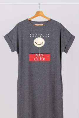 Ilga suknelė „Today Is The Best Day Of My Life” ART.HAPPEAK  - 3