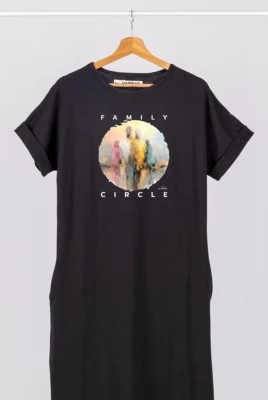 Ilga suknelė „Family Circle” ART.HAPPEAK - 2 Ilga suknelė „Family Circle” ART.HAPPEAK - 2