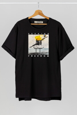 Marškinėliai „Seeking Freedom” ART.HAPPEAK  - 4