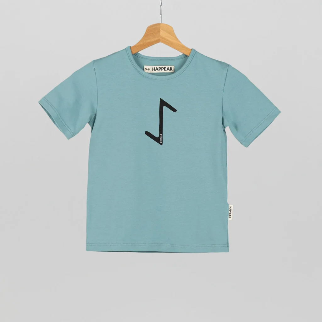 Kids T-shirt Eiwaz ART.HAPPEAK  - 4