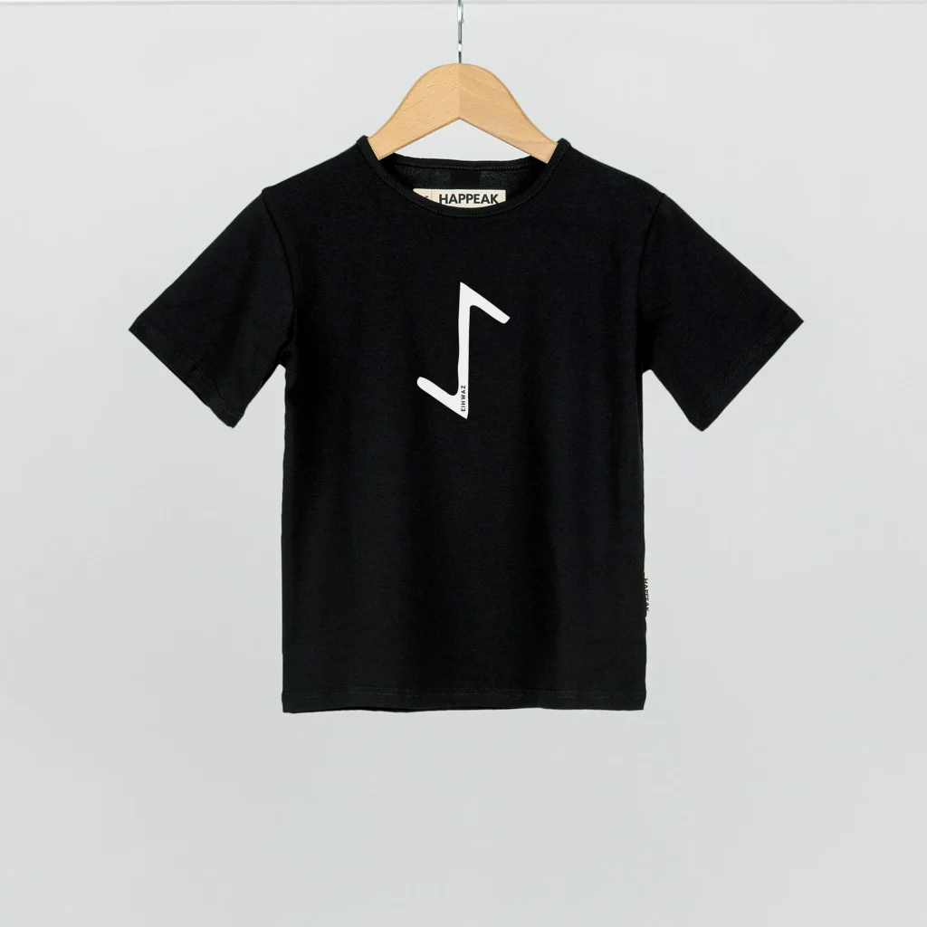 Kids T-shirt Eiwaz ART.HAPPEAK  - 3