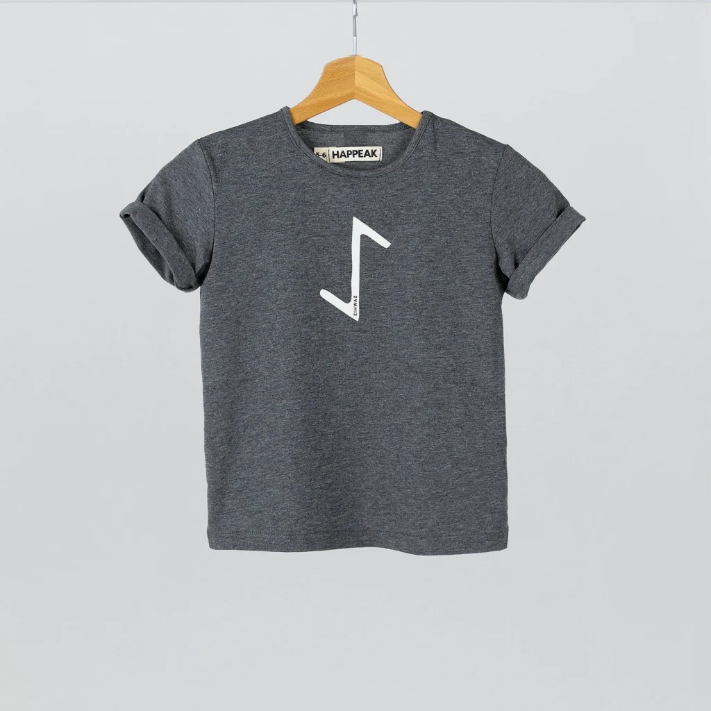 Kids T-shirt Eiwaz ART.HAPPEAK  - 2