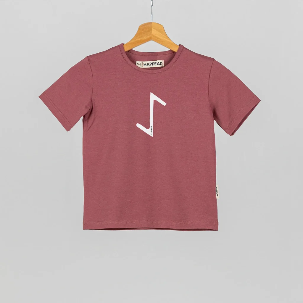 Kids T-shirt Eiwaz ART.HAPPEAK  - 5