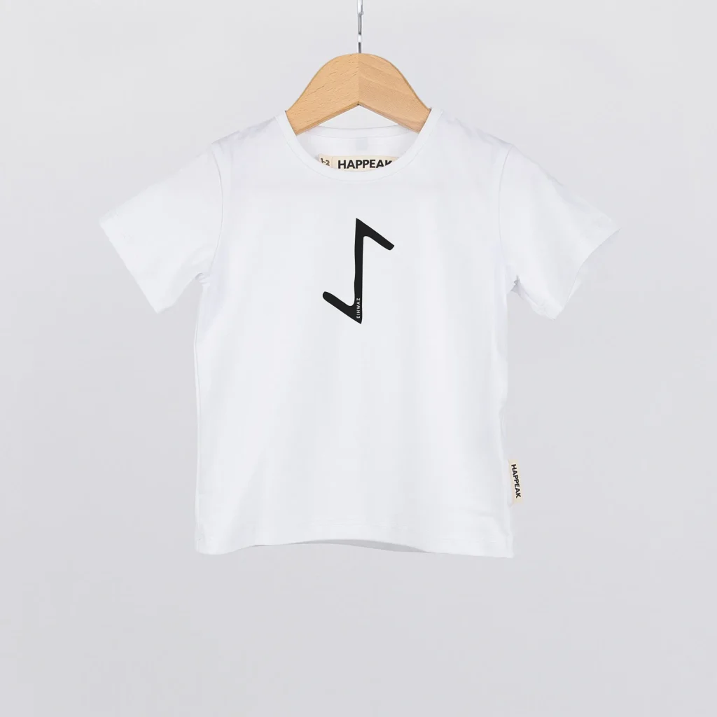 Kids T-shirt Eiwaz ART.HAPPEAK  - 1