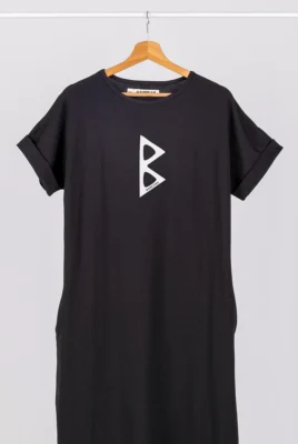 Ilga suknelė Berkano Drabužiai su spauda  - 2