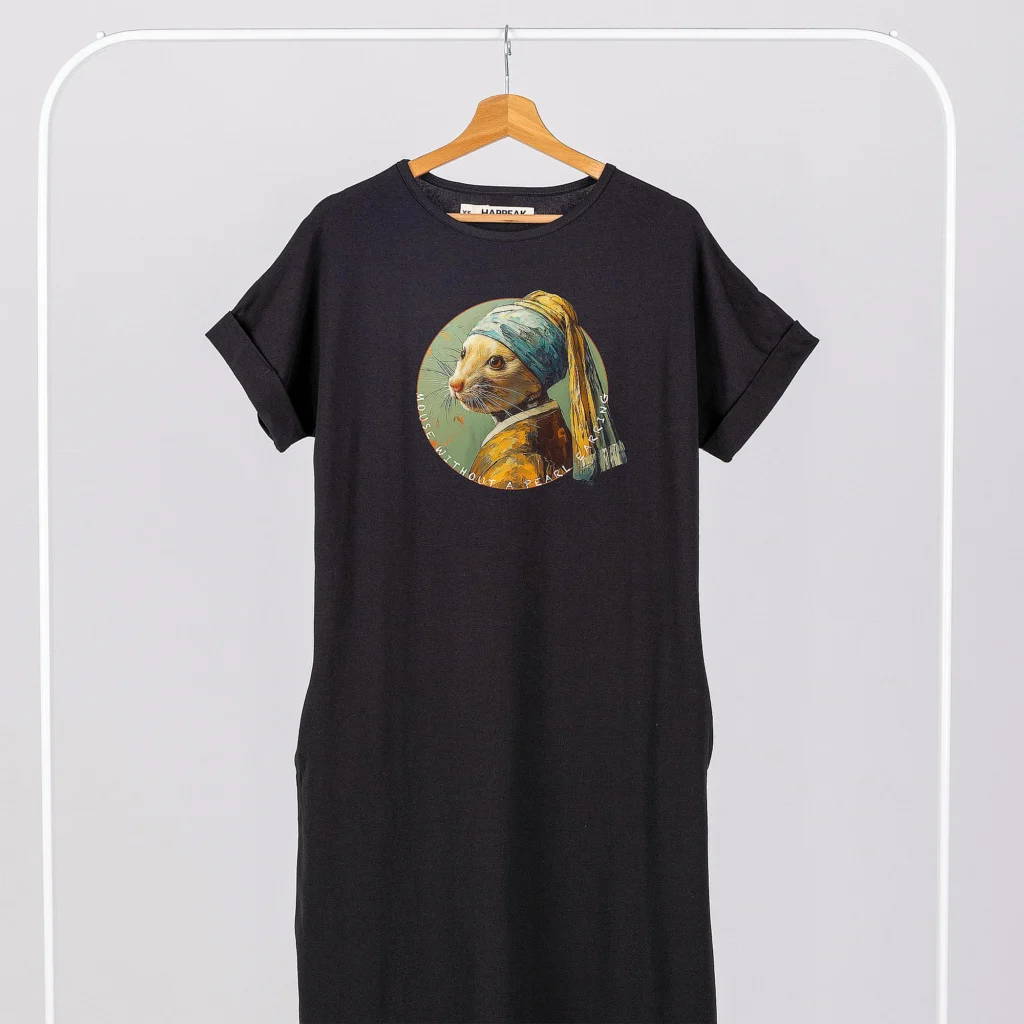 Ilga suknelė „Mouse Without A Pearl Earring” ART.HAPPEAK  - 2
