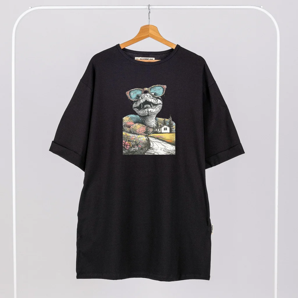 Trumpa suknelė „Mr Snake” ART.HAPPEAK - 1 Trumpa suknelė „Mr Snake” ART.HAPPEAK - 1