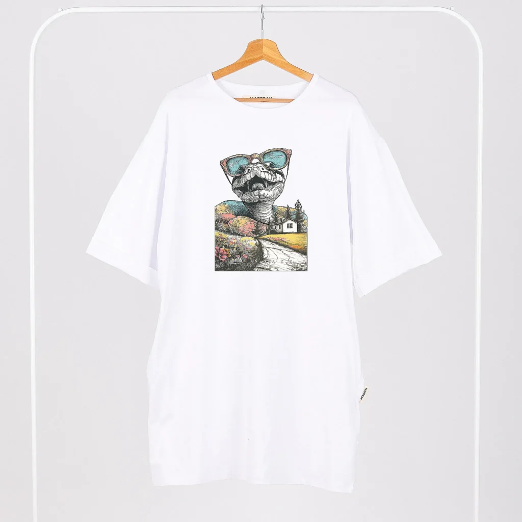 Trumpa suknelė „Mr Snake” ART.HAPPEAK - 2 Trumpa suknelė „Mr Snake” ART.HAPPEAK - 2