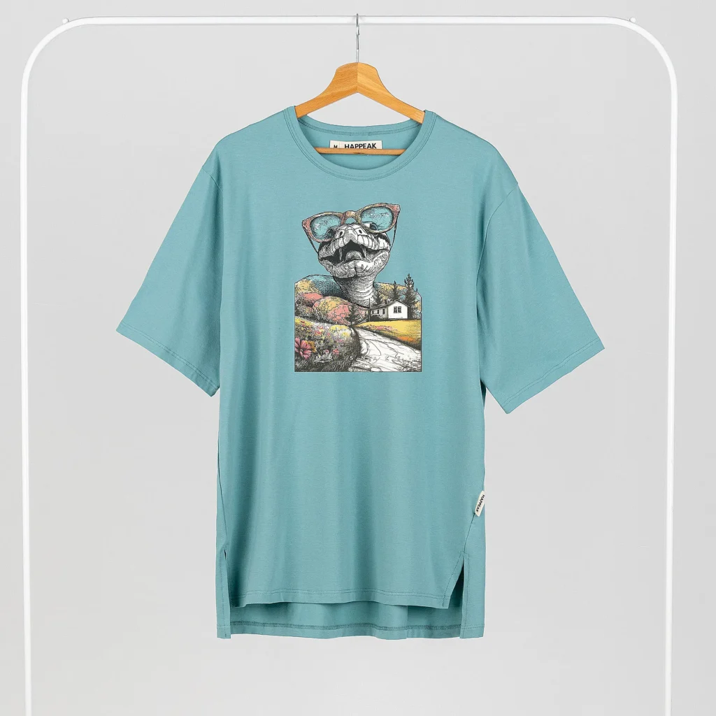 Marškinėliai „Mr Snake” ART.HAPPEAK - 5 Marškinėliai „Mr Snake” ART.HAPPEAK - 5