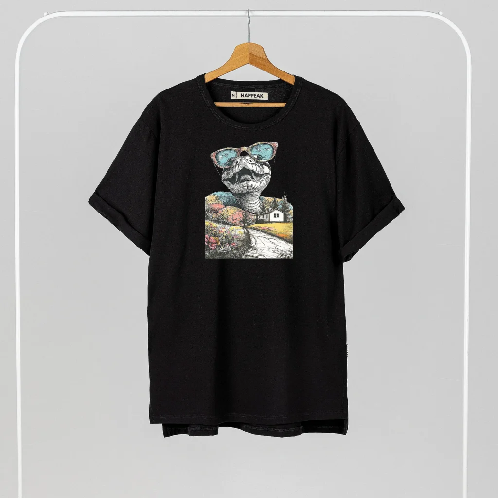 Marškinėliai „Mr Snake” ART.HAPPEAK - 4 Marškinėliai „Mr Snake” ART.HAPPEAK - 4