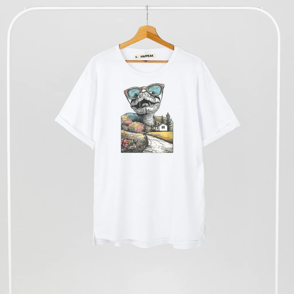 Marškinėliai „Mr Snake” ART.HAPPEAK - 1 Marškinėliai „Mr Snake” ART.HAPPEAK - 1