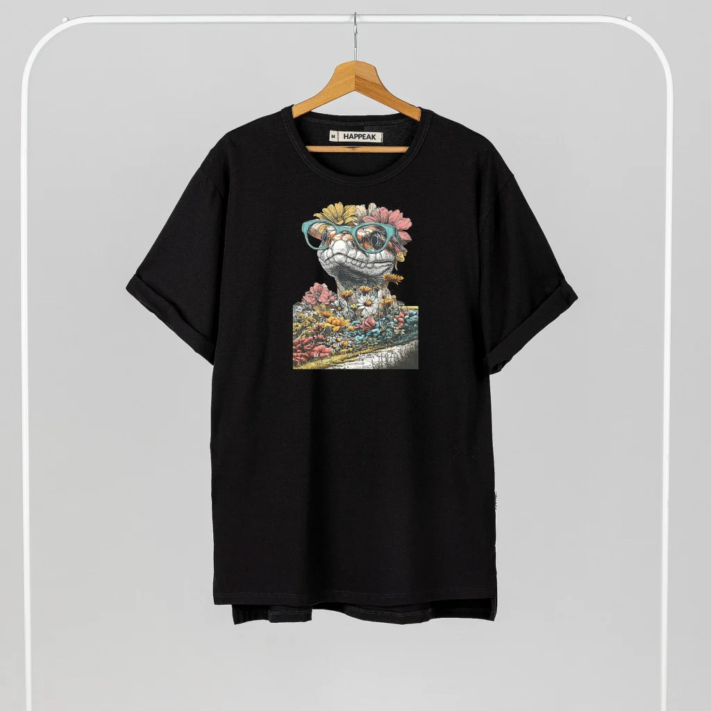 Marškinėliai „Ms Snake” ART.HAPPEAK - 3 Marškinėliai „Ms Snake” ART.HAPPEAK - 3